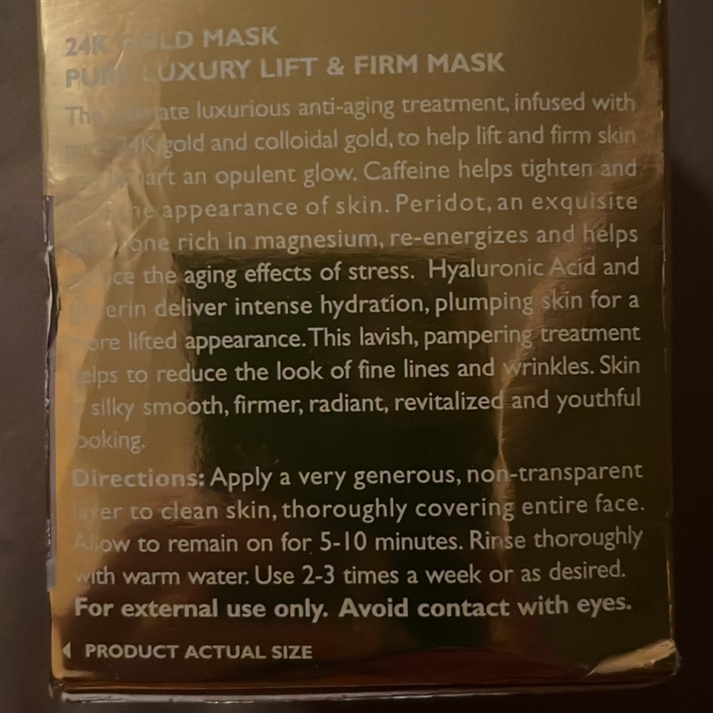 Peter Thomas Roth 24k Gold Mask - Picture 2 of 2